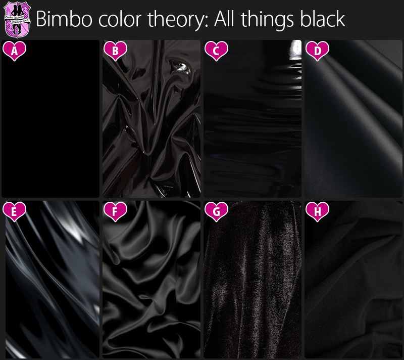 Color Theory Thursday: Black